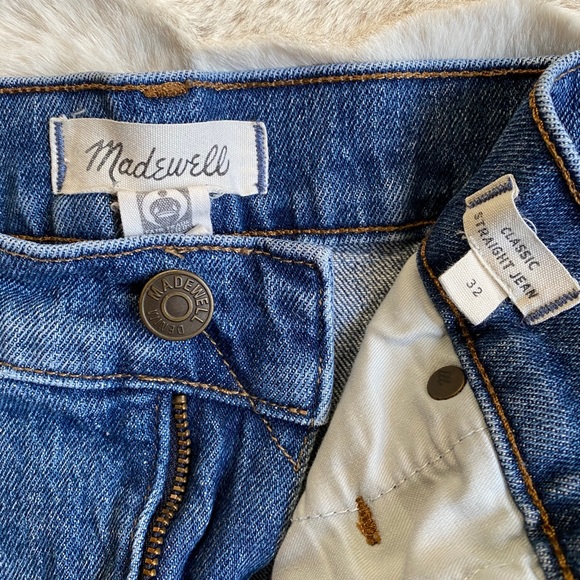 Madewell Classic Straight Leg Jeans - Picture 5 of 5